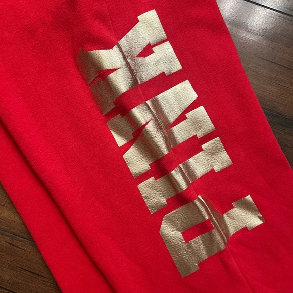 PINK VICTORIAS SECRET LOUNGE PANTS - Picture 6 of 8